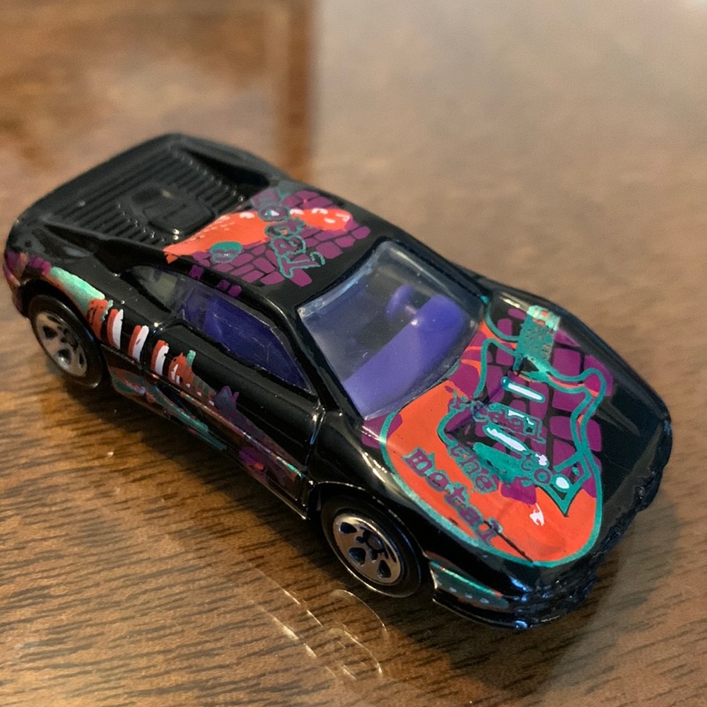 1995 Ferrari 355 Hot Wheels Car Pedal to the Metal Rockin Rods Series HW Racer
